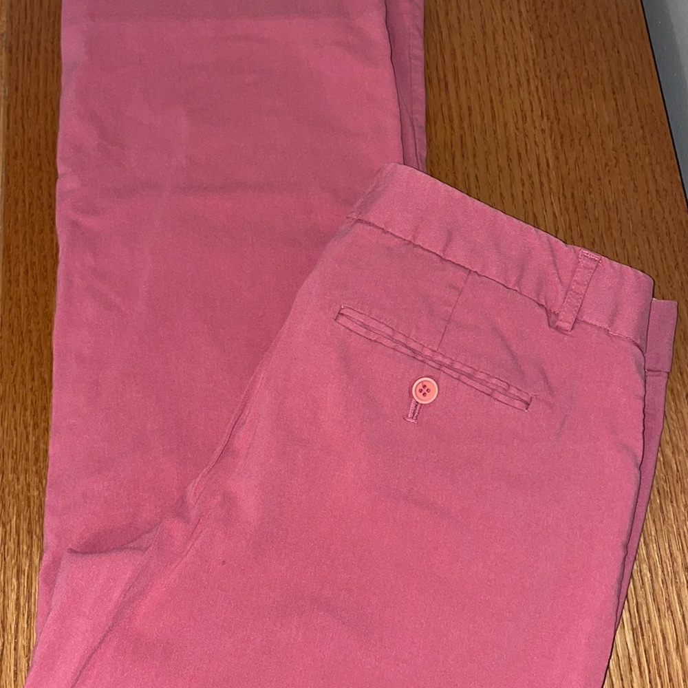 Express Editor pink crop pants Women’s size 4